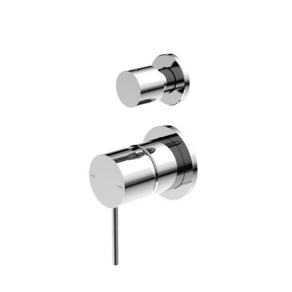 Mecca Shower Mixer With Divertor Separate Back Plate (NR221909tMB)
