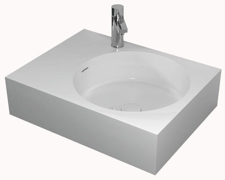 Solid Surface Stone Basins 38302