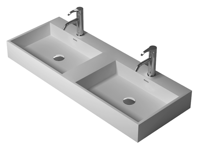 Solid Surface Stone Basins 38347