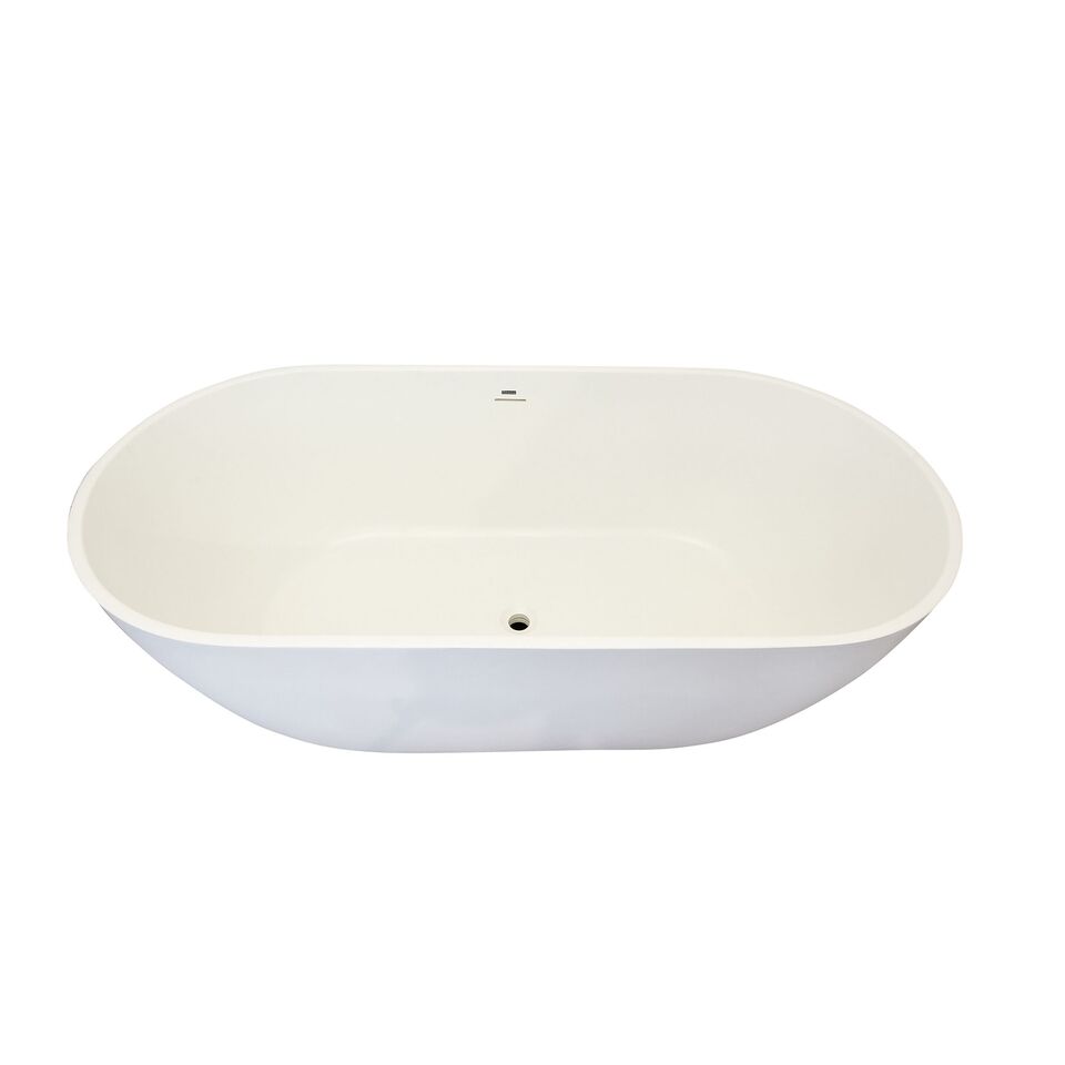 Diva Matte White -1650mm BATH TUB